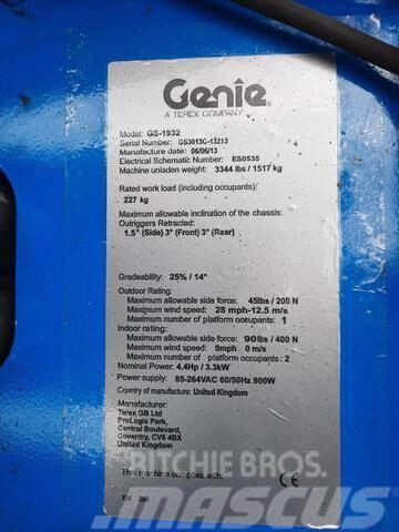 Genie GS1932 Scissor lifts