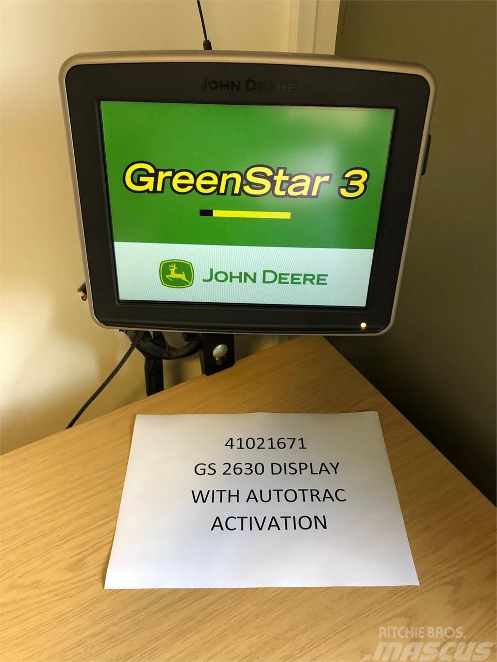 John Deere 2630 Greenstar Display Precision sowing machines