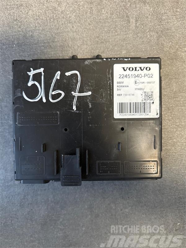 Volvo VOLVO ECU BBM 22451940 P02 Electronics