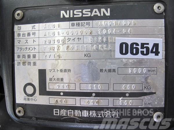 Nissan AL01A09D LPG trucks