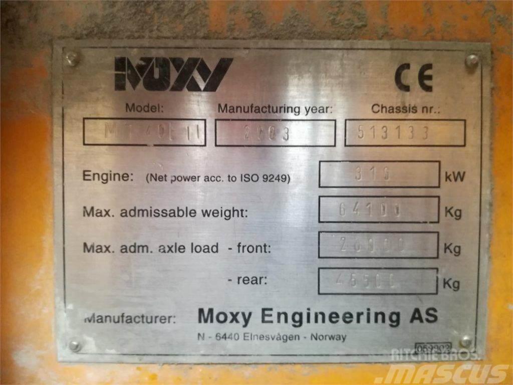 Moxy MT 40B Articulated Dump Trucks (ADTs)