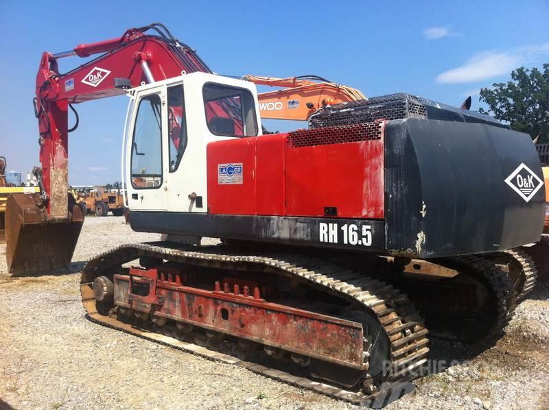 O&K RH 16,5 Crawler excavators