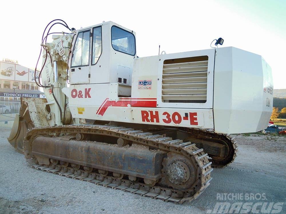 Terex O&K RH30-E Crawler excavators