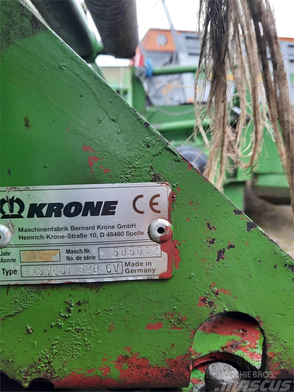 Krone EC320CV Maaier Other agricultural machines