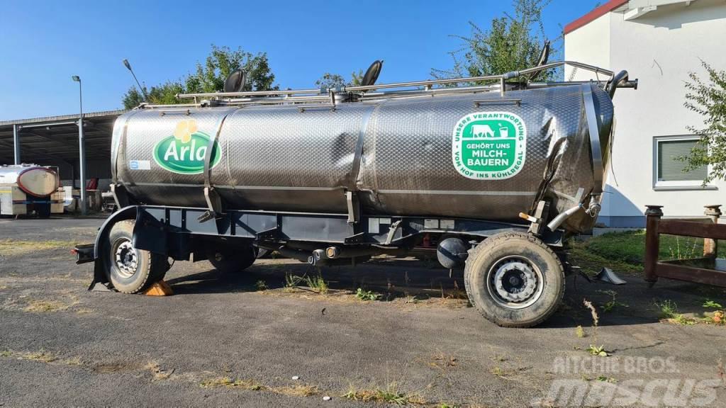 Mafa Lebensmitteltank Edelstahltankanhänger - UNFALLSC Tanker trailers