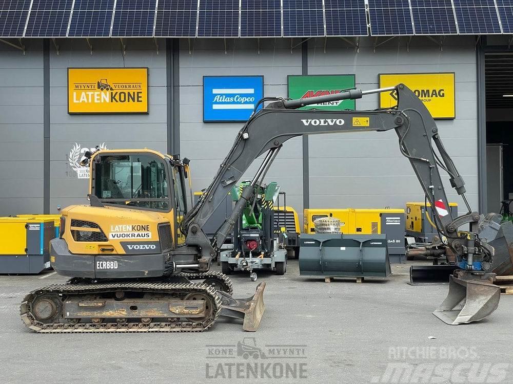 Volvo ECR88D SMP Rototiltti Crawler excavators