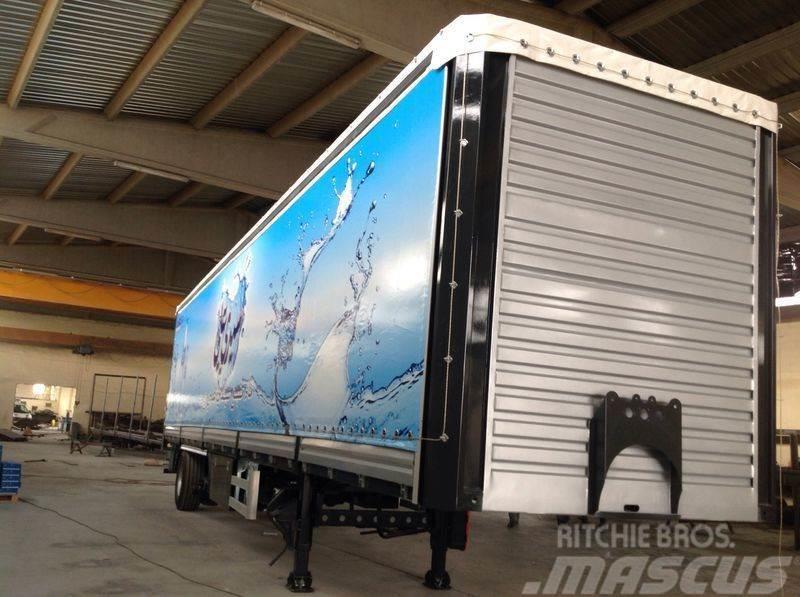 Lider 2022 YEAR FRONT LOADER NEW FROM MANUFACTURER Curtainsider semi-trailers
