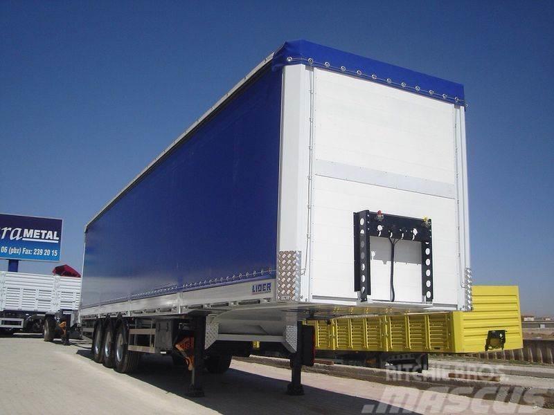 Lider 2022 YEAR FRONT LOADER NEW FROM MANUFACTURER Curtainsider semi-trailers