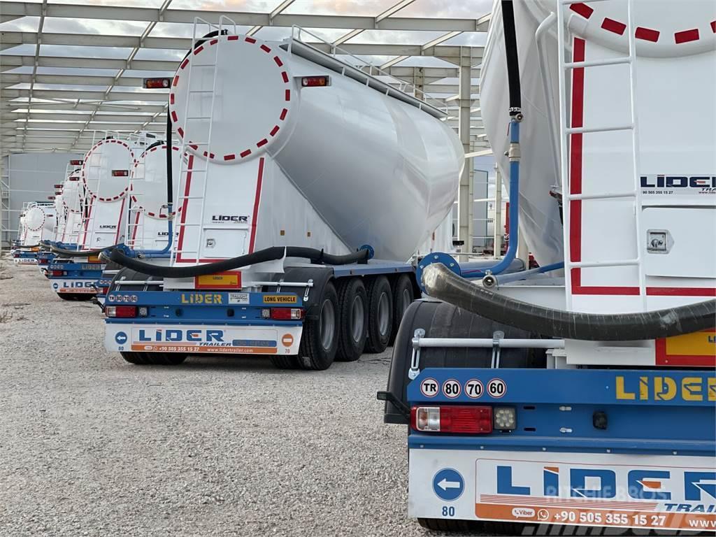 Lider NEW 2022 MODELS bulk cement trailer Tanker semi-trailers