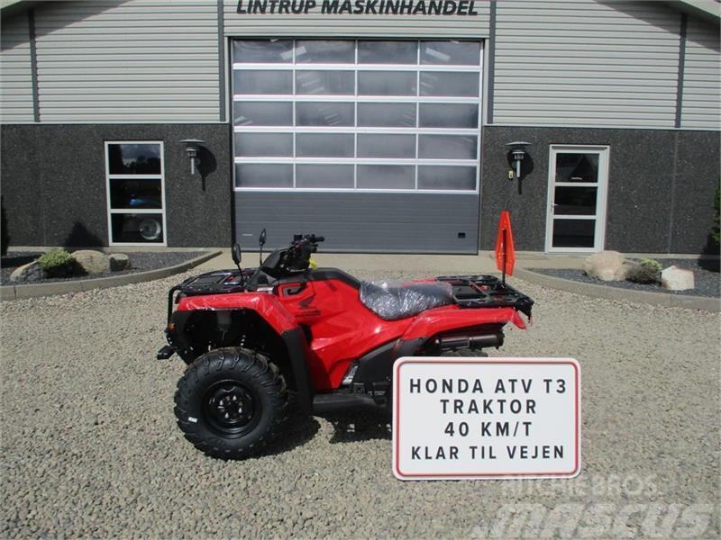 Honda TRX 420FE Traktor  STORT LAGER AF HONDA ATV. Vi hj Tractors