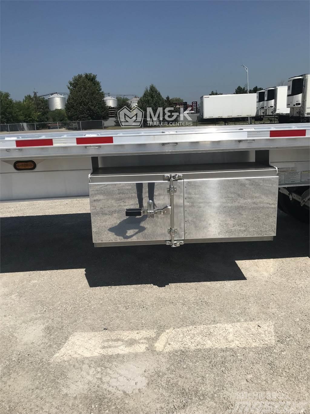 Wabash 53' Aluminum RAS Flatbed/Dropside trailers