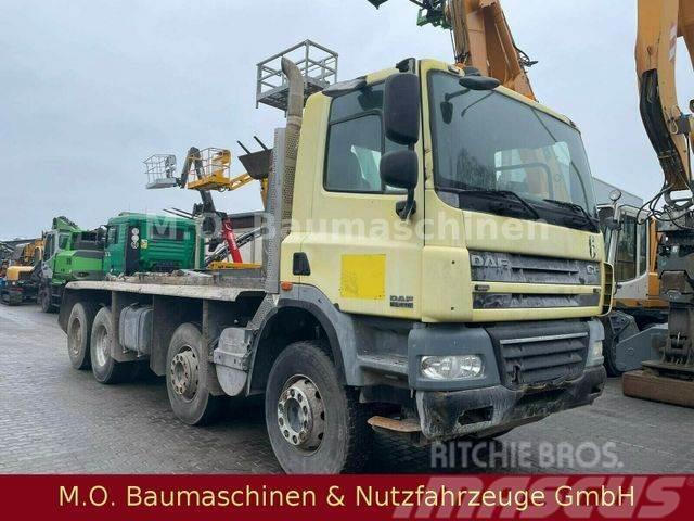 DAF CF 85.410 / 8x4 / AC / Euro 5 / Blatt / Blatt / Hook lift trucks