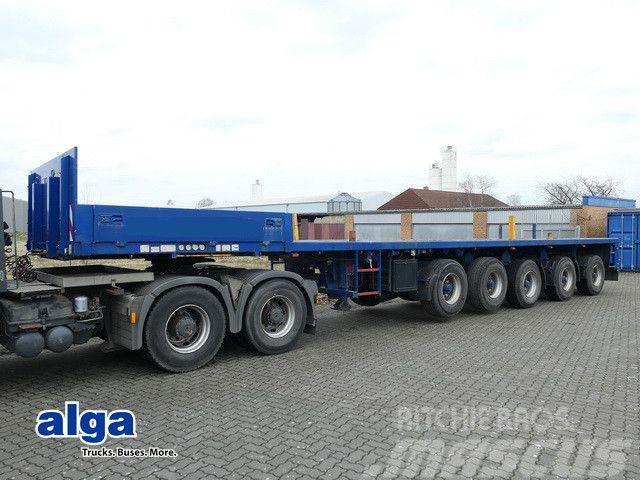 Goldhofer SPZ-DL5-55/80, 5-Achser, Gelenkt, Liftachse Low loader-semi-trailers