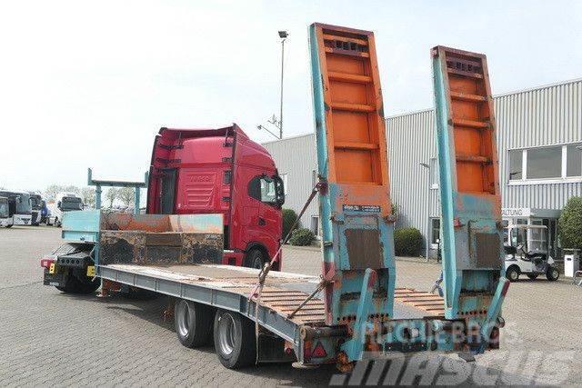 Goldhofer STM2-22T80F2, 2-Achser, 20to. NL, Rampen, BPW Low loader-semi-trailers