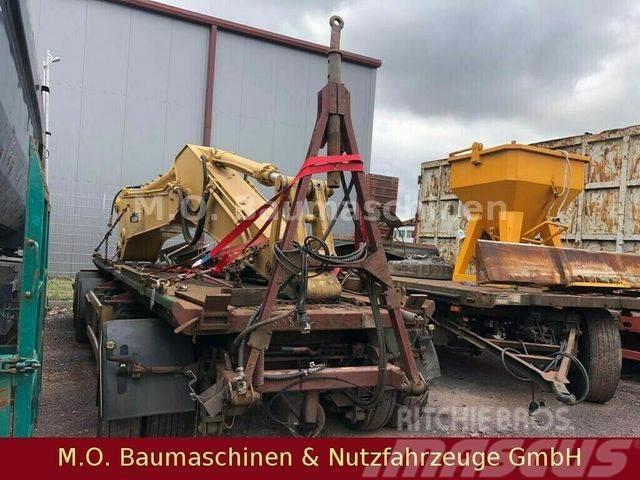 Hüffermann HMA 24.24 / Muldenanhänger / 24t Containerframe trailers