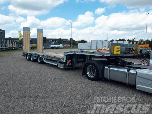 Humbaur 3-Achs-Auflieger-Radmulde/Lift+Lenkachs/verzinkt Low loader-semi-trailers