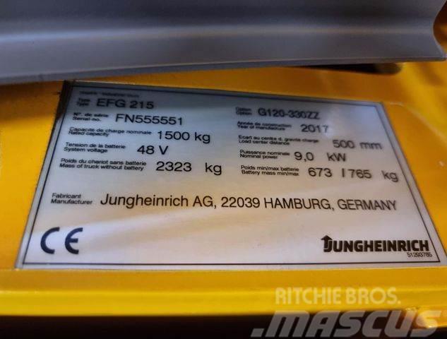 Jungheinrich EFG 215 - 3.3M HUBHÖHE - 5.188 STD. - NEUWERTIG Forklift trucks - others