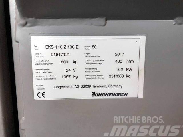 Jungheinrich EKS 110 - BJ. 2017 - NUR 1081 STD. -BATTERIE 86% Others
