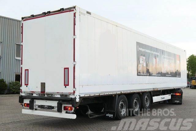 Krone SD, Schlüssellochblech, Luft-Lift, SAF-Achsen Box body semi-trailers