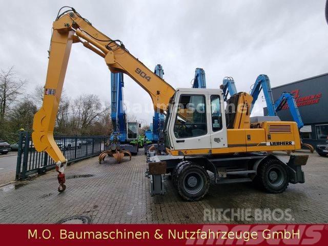 Liebherr A 904 /Hochfahrbare Kabine / Wheeled excavators
