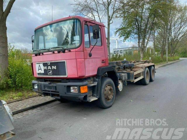 MAN 26.372K 6x4 Abrollkipper AHK Blatt/Blatt Hook lift trucks
