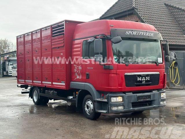 MAN TGL 10.250 4x2 Euro5 1.Stock Westrick Animal transport trucks