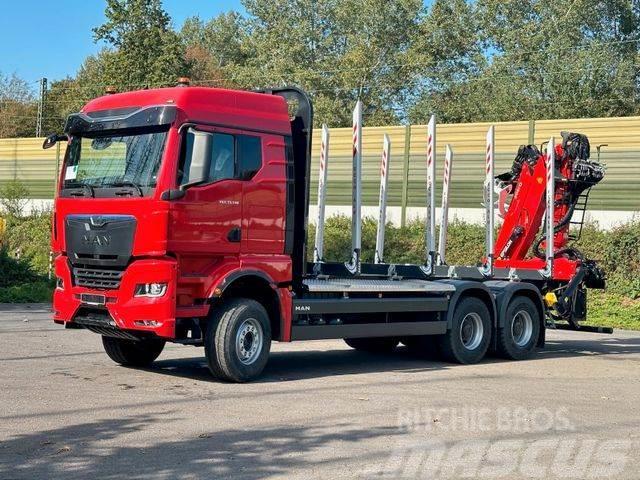 MAN TGX 33.510 6X4 BL Euro6e  EPSILON 150 Z Timber trucks