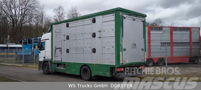 Mercedes-Benz Actros 1844 Finkl Doppelstock Hubdach Animal transport trucks