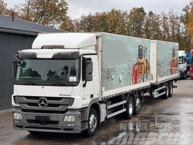 Mercedes-Benz Actros 2541 L 6x2 und Boese BTA 7.3 LBW Beverage delivery trucks