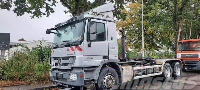 Mercedes-Benz Actros 2641K 6x4 3-Achser Hook lift trucks