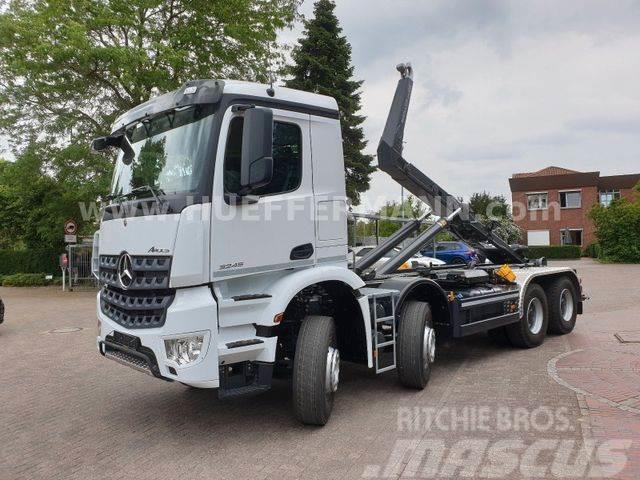 Mercedes-Benz Arocs 3245 8x4 MEILLER RS 26.65 Abrollkipper Hook lift trucks
