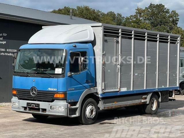 Mercedes-Benz Atego 1228 4x2 Blatt-/Luft 1.Stock Stehmann Animal transport trucks