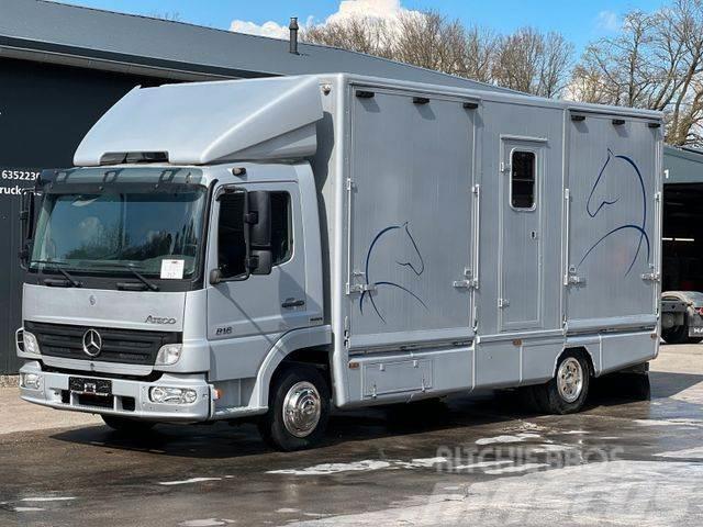 Mercedes-Benz Atego 816 Roloffsen 4 Pferdeaufbau Animal transport trucks