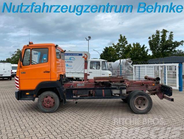 Mercedes-Benz LK 814 BB Meiller Abroller / AHK / 6 Zyl. Hook lift trucks