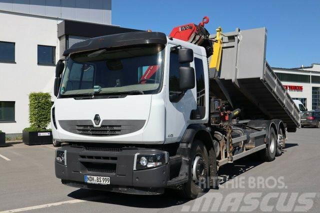 Renault Premium 430DXI 6x2 Hook lift trucks