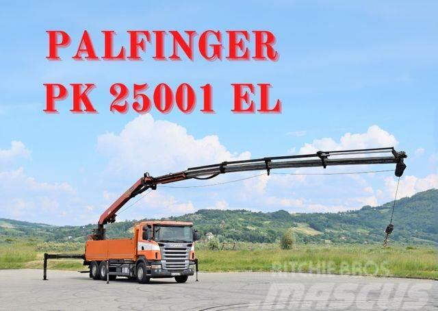 Scania R400 Pritsche 6,80m + PK 2500 1 EL + FUNK ! Crane trucks