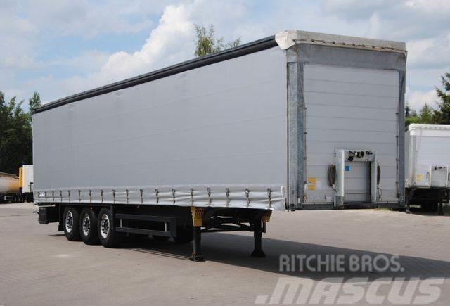 Schmitz Cargobull Lifted axle, new tarpaulin, very good condition Curtainsider semi-trailers
