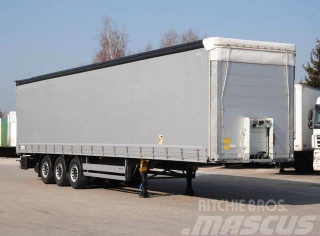 Schmitz Cargobull SCB*S3T, lifting axle Curtainsider semi-trailers