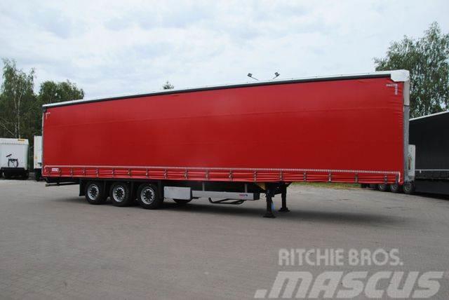 Schmitz Cargobull Varios Mega, lifting roof, LED Curtainsider semi-trailers