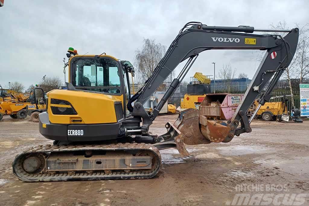 Volvo ECR88D Crawler excavators