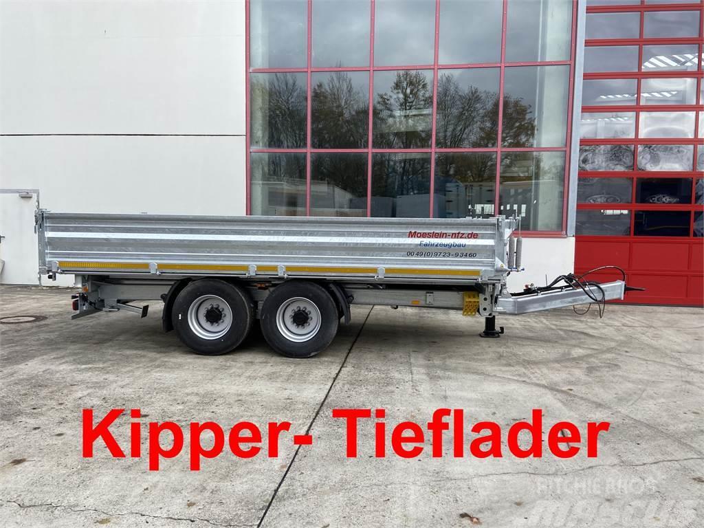 Möslein TTD 14 Schwebheim 14 t Tandemkipper Tieflader Bre Tipper trailers