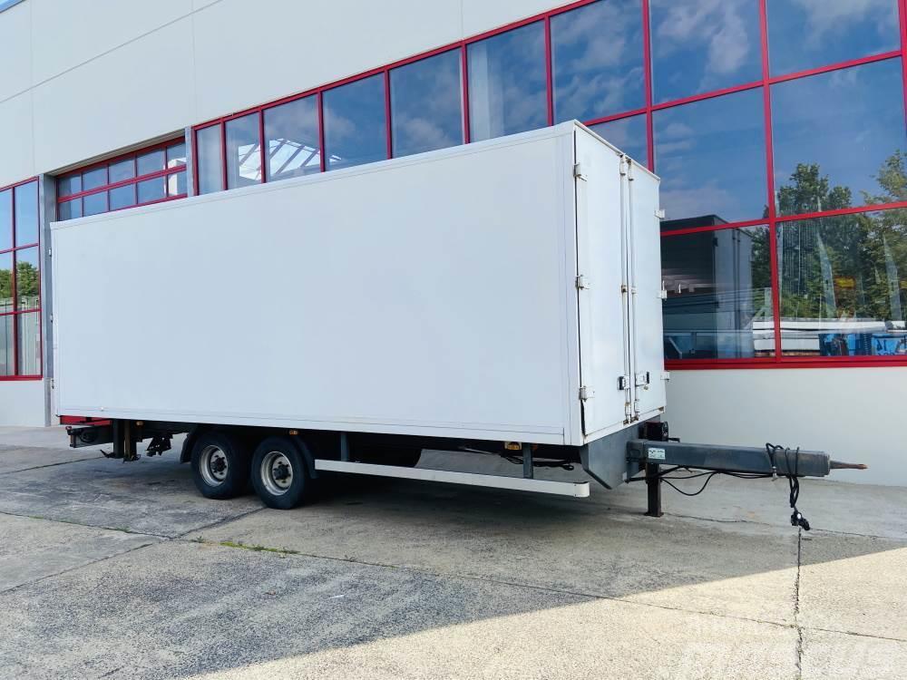  Tang, Karl K105 Tandem Kofferanhänger vorn Durchl Box body trailers
