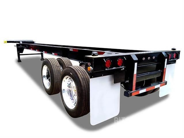 Ventura 40' SPREAD AXLE AIR RIDE PORT CHASSIS Demountable trailers