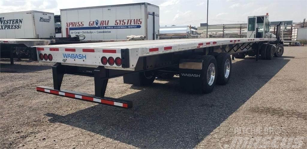 Wabash 53' COMBO FLATBED - REAR AXLE SLIDE Flatbed/Dropside trailers