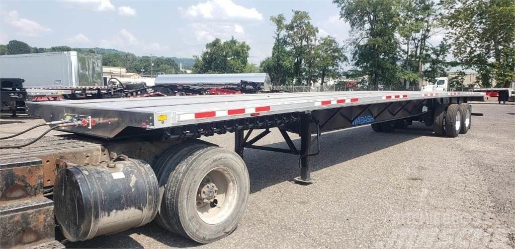 Wabash 53' COMBO FLATBED - REAR AXLE SLIDE Flatbed/Dropside trailers