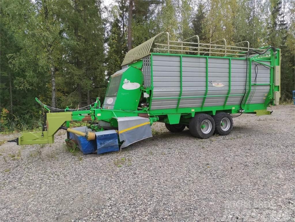  Bonino AB80 TRMI itse lastaava rehuperävaunu Self loading trailers
