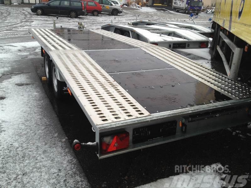Boro Jupiter 5x2 2700kg täytöllä Vehicle transport trailers