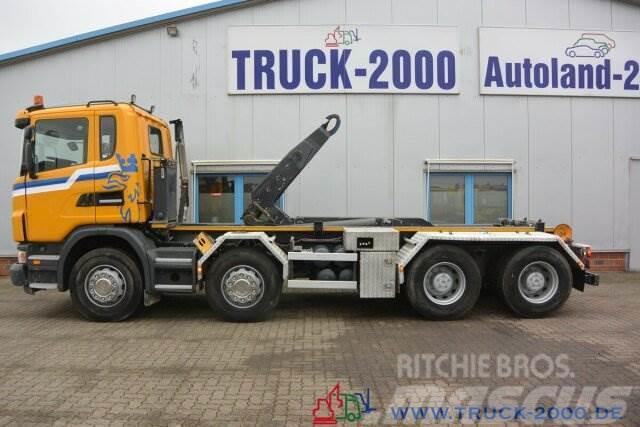 Scania G 480 8x4 Knick-Schub Haken 24 Tonnen Retarder Hook lift trucks