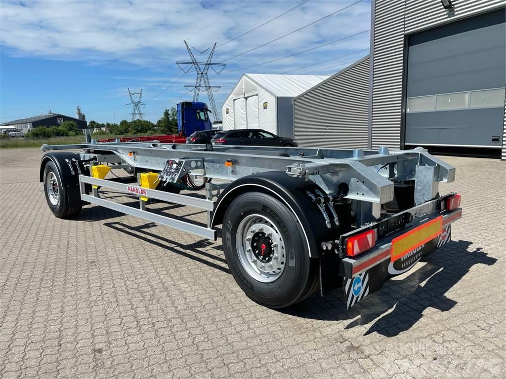 Hangler 2-aks 18-tons vx-lad anhænger Containerframe trailers