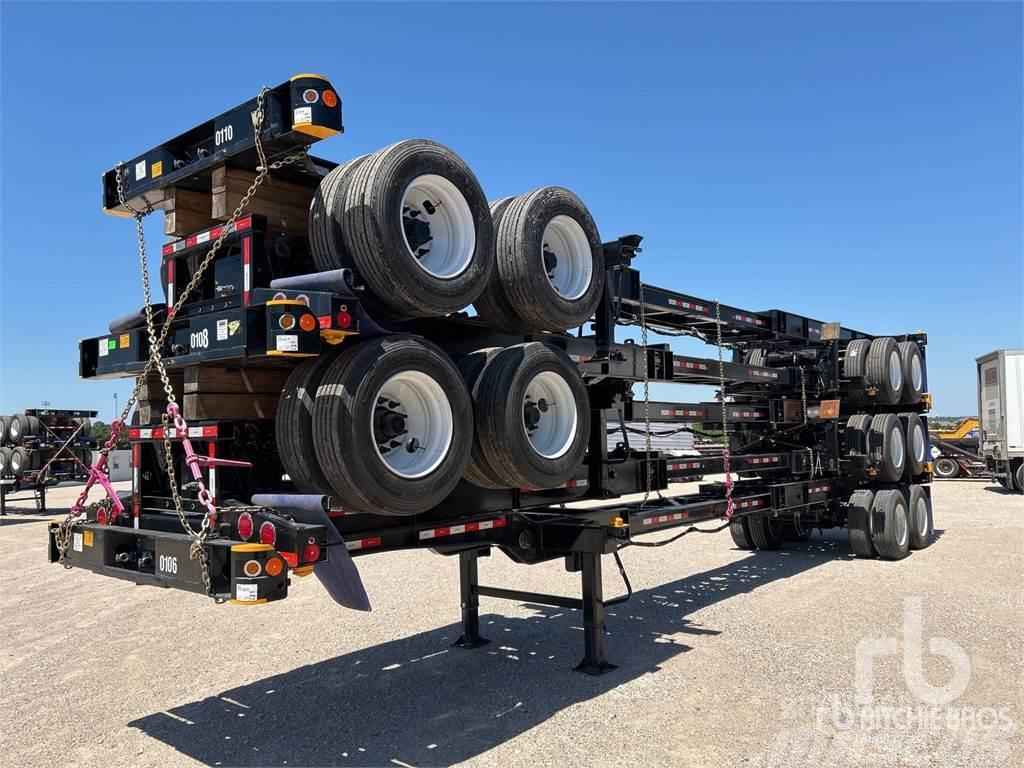  ATRO 40 ft T/A Extendable (Unused) Containerframe semi-trailers